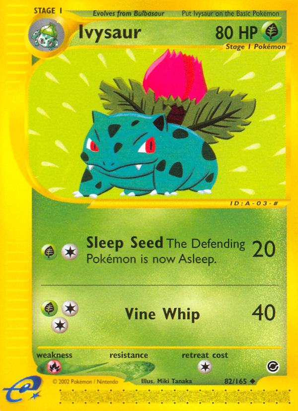 Ivysaur (82/165) [Expedition: Base Set] | I Want That Stuff Brandon