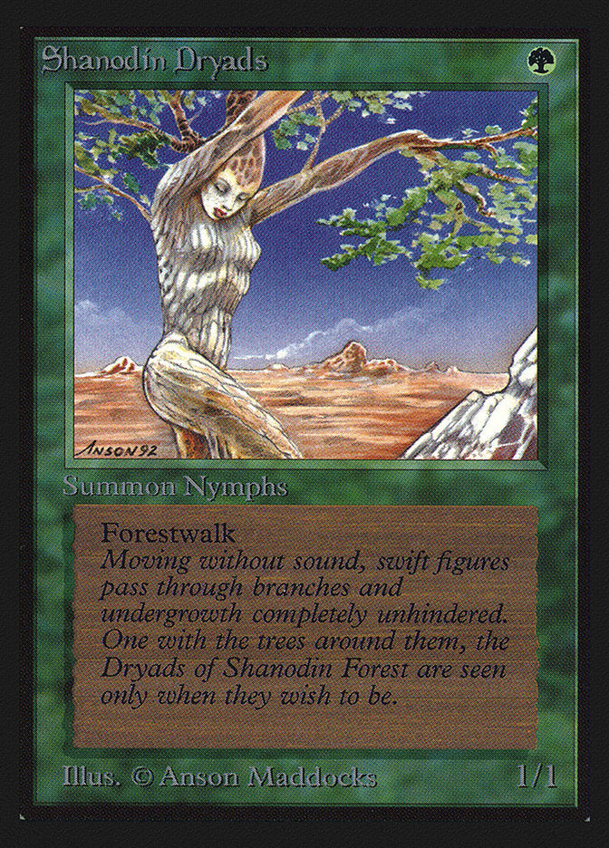 Shanodin Dryads [International Collectors' Edition] | I Want That Stuff Brandon