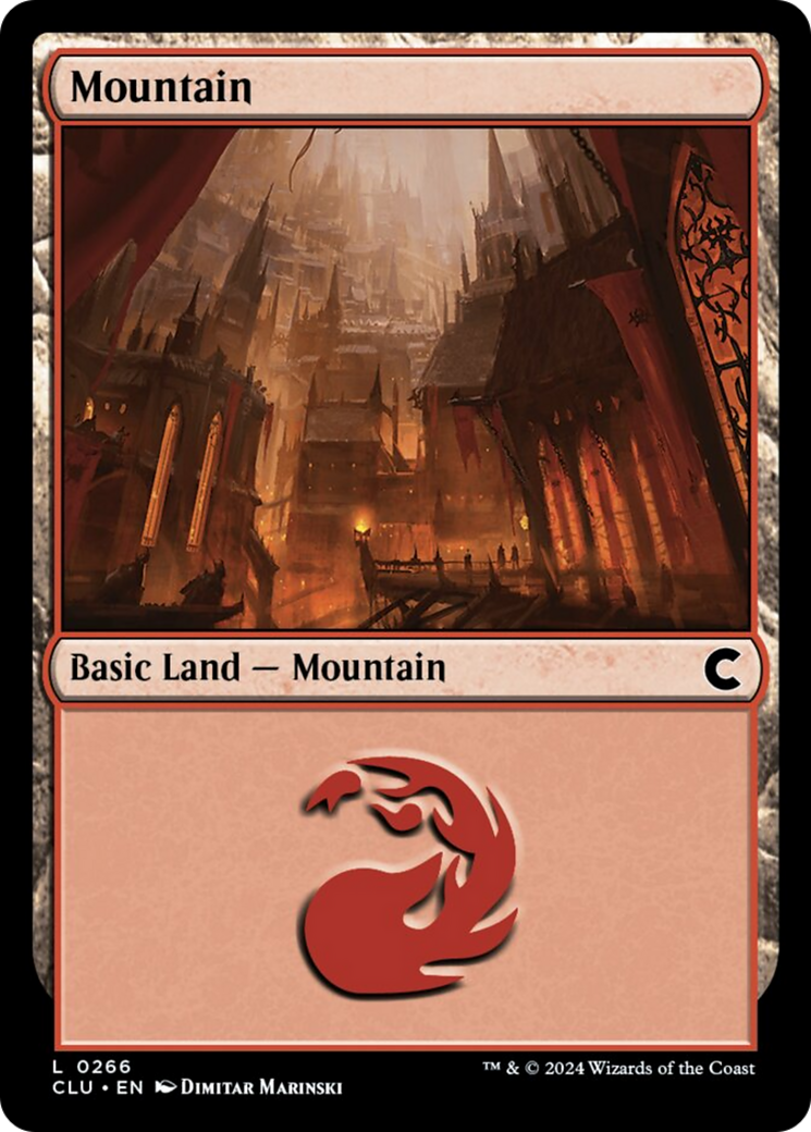 Mountain (0266) [Ravnica: Clue Edition] | I Want That Stuff Brandon