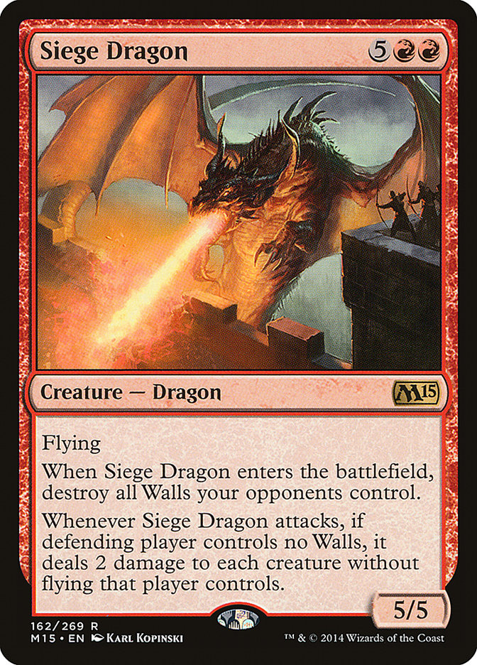 Siege Dragon [Magic 2015] | I Want That Stuff Brandon