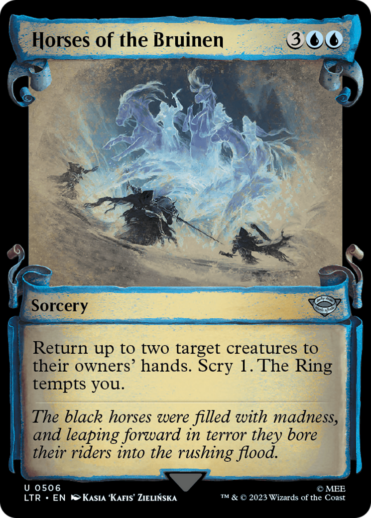 Horses of the Bruinen [The Lord of the Rings: Tales of Middle-Earth Showcase Scrolls] | I Want That Stuff Brandon