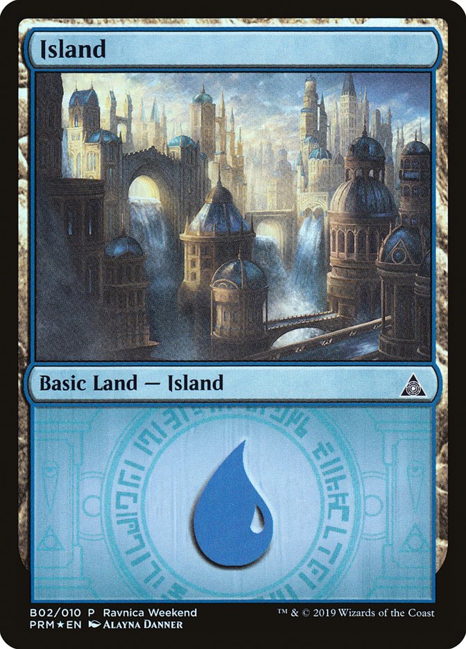 Island (B02) [Ravnica Allegiance Guild Kit] | I Want That Stuff Brandon