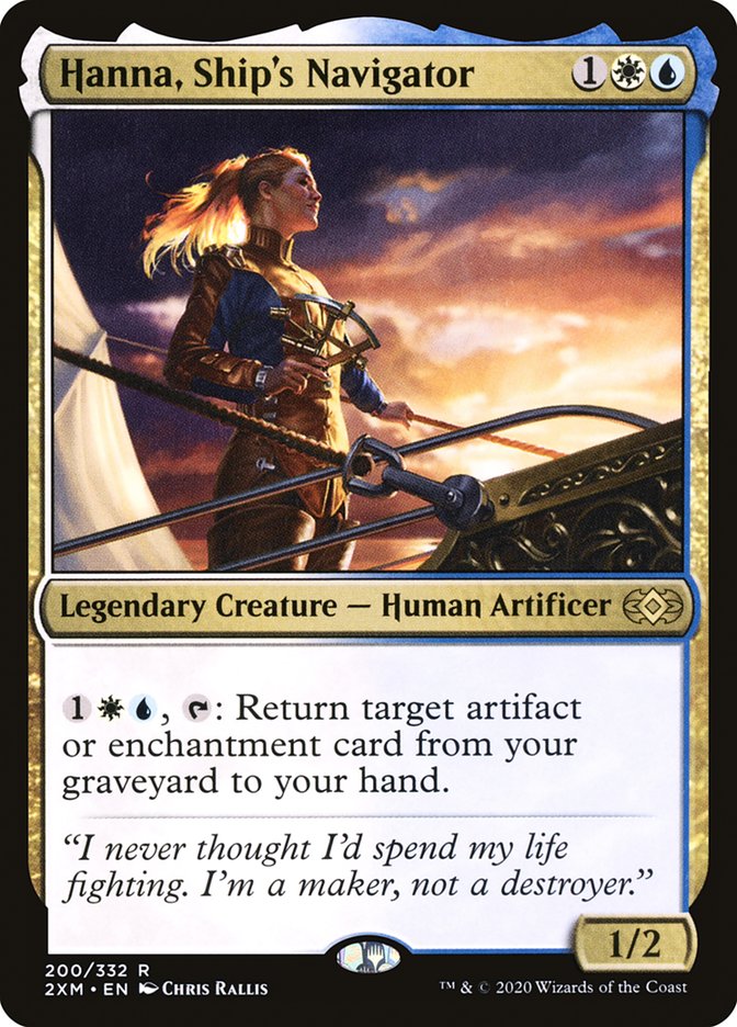 Hanna, Ship's Navigator [Double Masters] | I Want That Stuff Brandon