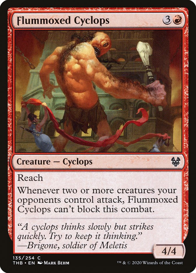 Flummoxed Cyclops [Theros Beyond Death] | I Want That Stuff Brandon