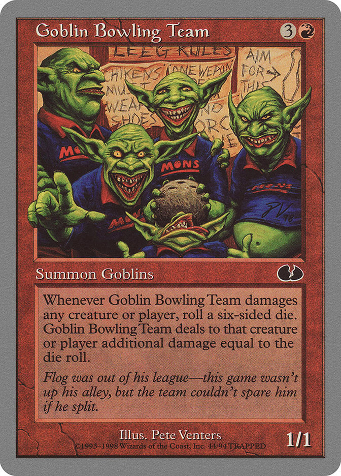 Goblin Bowling Team [Unglued] | I Want That Stuff Brandon