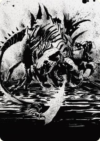 Karumonix, the Rat King Art Card [Phyrexia: All Will Be One Art Series] | I Want That Stuff Brandon