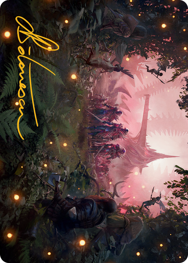 Invasion of Eldraine Art Card (Gold-Stamped Signature) [March of the Machine Art Series] | I Want That Stuff Brandon