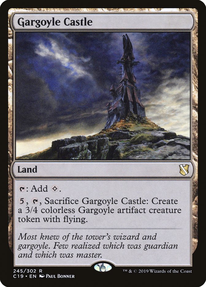 Gargoyle Castle [Commander 2019] | I Want That Stuff Brandon