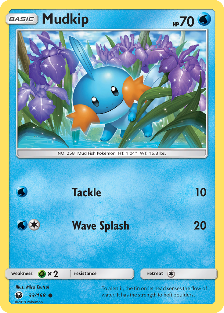 Mudkip (33/168) [Sun & Moon: Celestial Storm] | I Want That Stuff Brandon