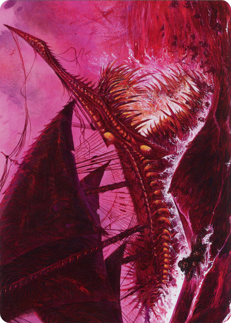 Marauding Dreadship Art Card [March of the Machine Art Series] | I Want That Stuff Brandon