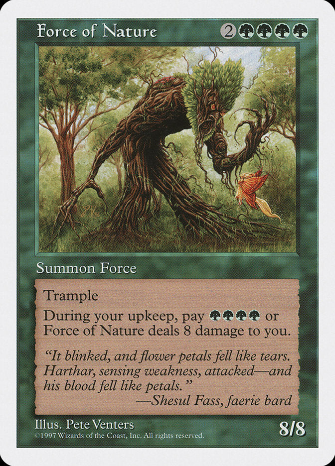 Force of Nature [Fifth Edition] | I Want That Stuff Brandon