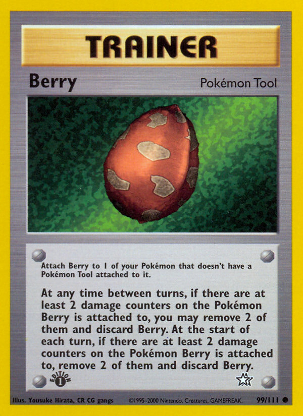 Berry (99/111) [Neo Genesis 1st Edition] | I Want That Stuff Brandon