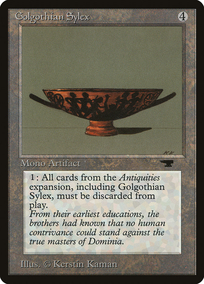 Golgothian Sylex [Antiquities] | I Want That Stuff Brandon