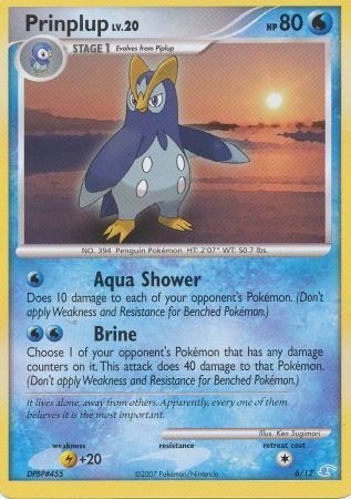 Prinplup (6/12) [Diamond & Pearl: Trainer Kit - Manaphy] | I Want That Stuff Brandon