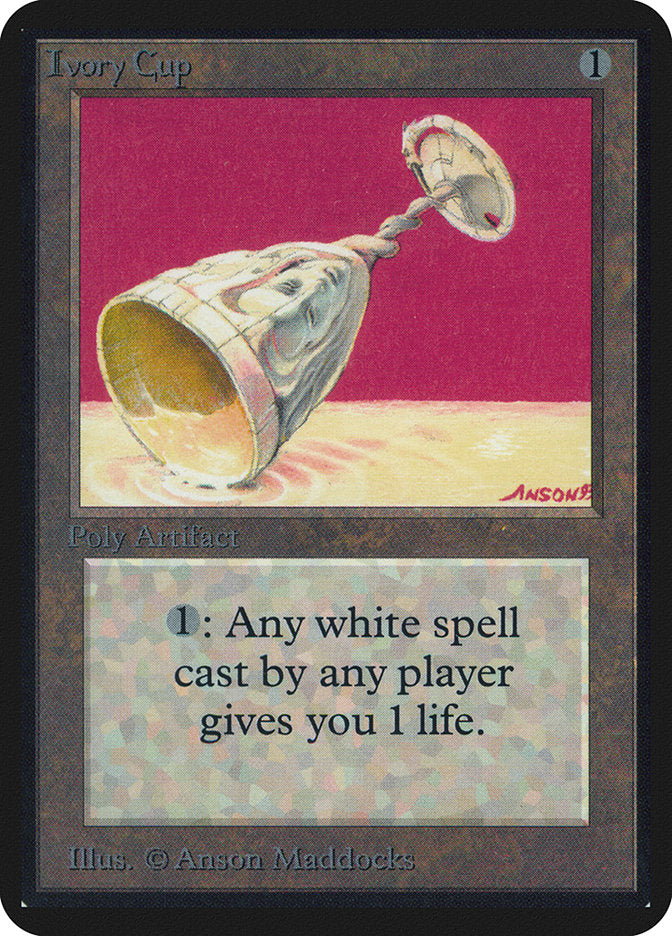Ivory Cup [Alpha Edition] | I Want That Stuff Brandon