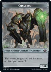 Servo // Construct (005) Double-Sided Token [The Brothers' War Commander Tokens] | I Want That Stuff Brandon