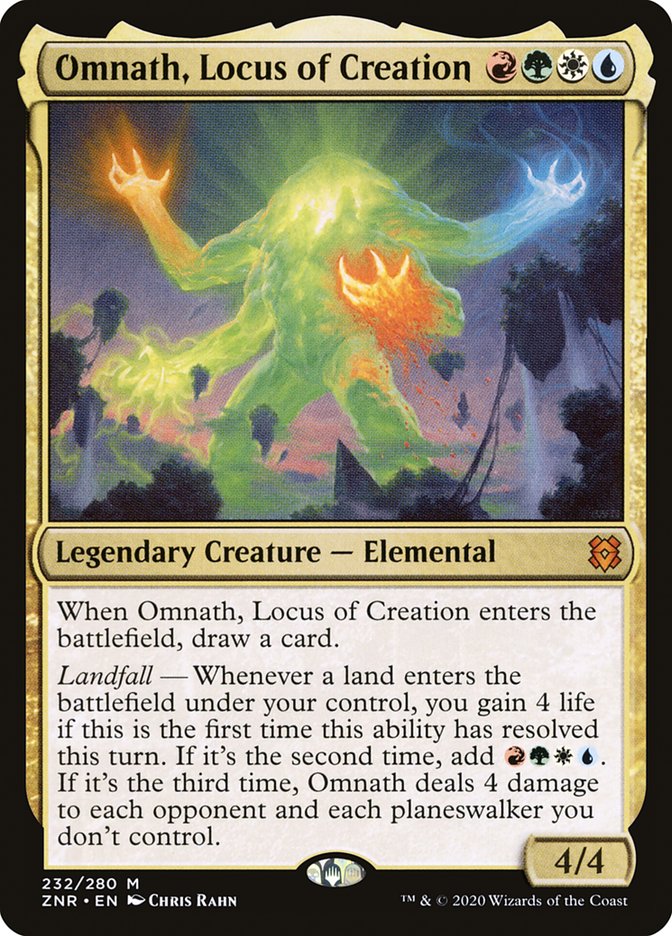 Omnath, Locus of Creation [Zendikar Rising] | I Want That Stuff Brandon