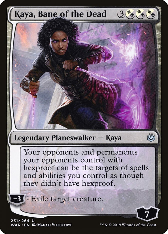 Kaya, Bane of the Dead [War of the Spark] | I Want That Stuff Brandon