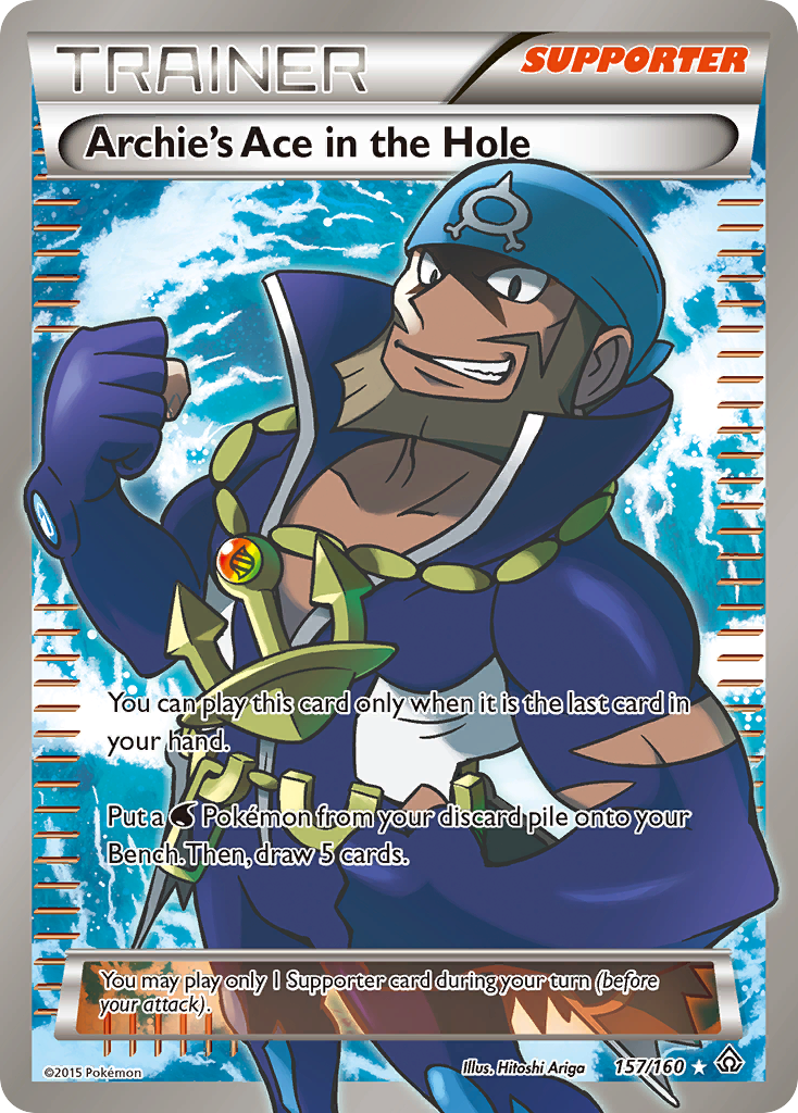 Archie's Ace in the Hole (157/160) [XY: Primal Clash] | I Want That Stuff Brandon