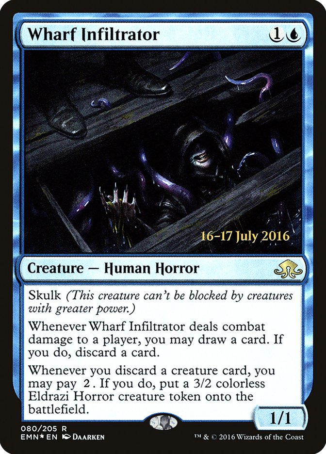 Wharf Infiltrator [Eldritch Moon Prerelease Promos] | I Want That Stuff Brandon