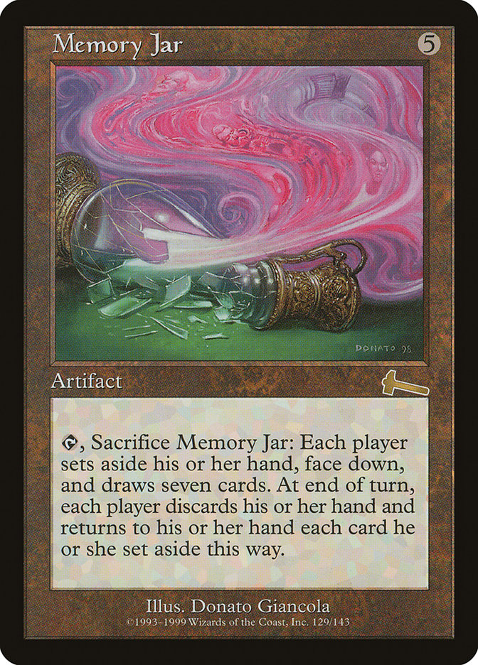 Memory Jar [Urza's Legacy] | I Want That Stuff Brandon