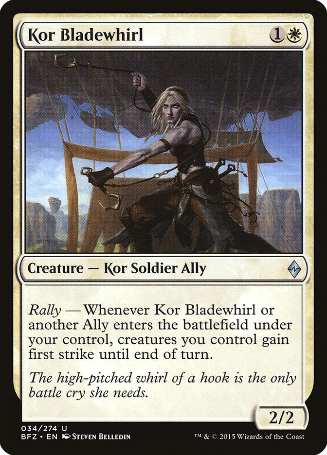 Kor Bladewhirl [Battle for Zendikar] | I Want That Stuff Brandon