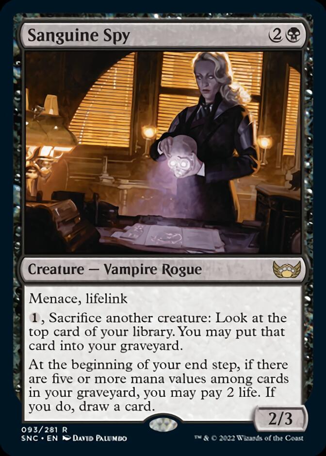 Sanguine Spy [Streets of New Capenna] | I Want That Stuff Brandon