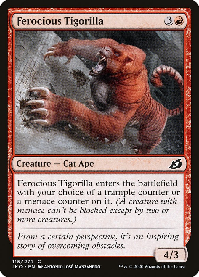 Ferocious Tigorilla [Ikoria: Lair of Behemoths] | I Want That Stuff Brandon