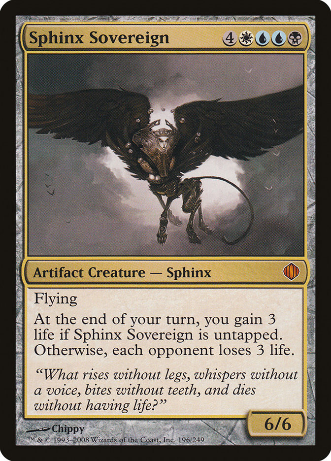 Sphinx Sovereign [Shards of Alara] | I Want That Stuff Brandon