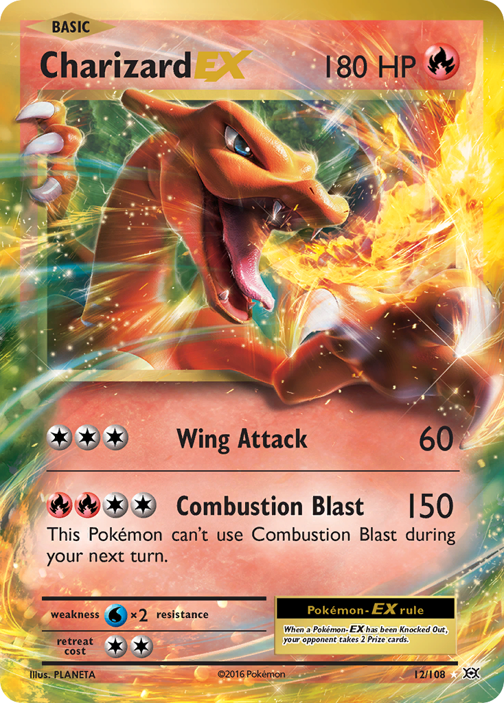 Charizard EX (12/108) [XY: Evolutions] | I Want That Stuff Brandon