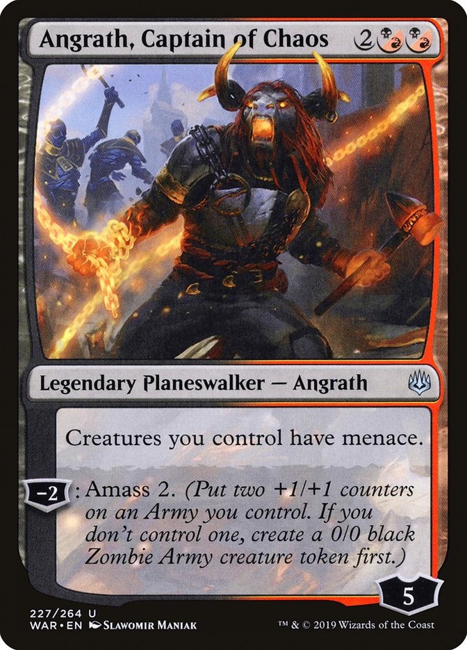 Angrath, Captain of Chaos [War of the Spark] | I Want That Stuff Brandon