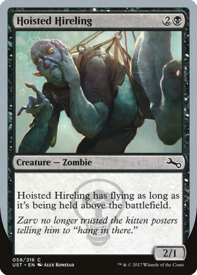 Hoisted Hireling [Unstable] | I Want That Stuff Brandon