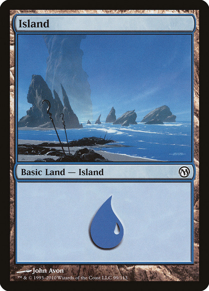 Island (99) [Duels of the Planeswalkers] | I Want That Stuff Brandon