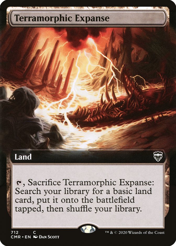 Terramorphic Expanse (Extended Art) [Commander Legends] | I Want That Stuff Brandon