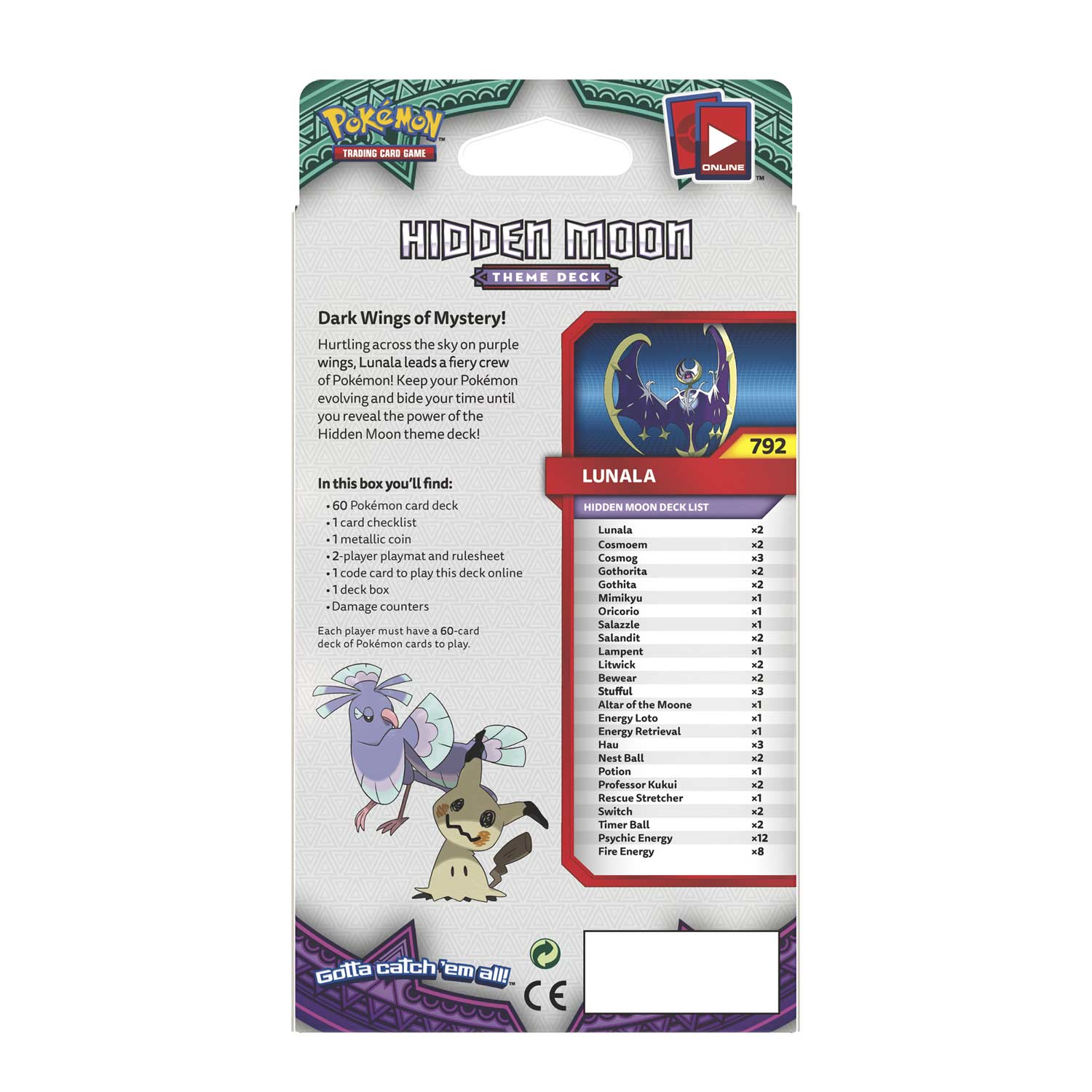 Sun & Moon: Guardians Rising - Theme Deck (Hidden Moon) | I Want That Stuff Brandon