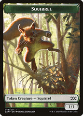 Soldier // Squirrel Double-Sided Token [Double Masters Tokens] | I Want That Stuff Brandon