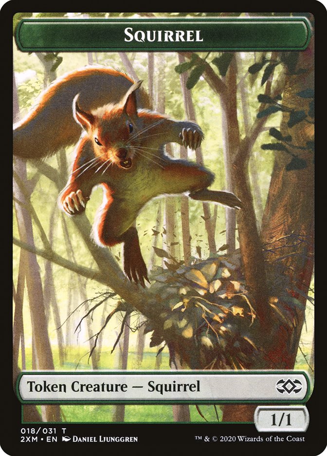 Squirrel Token [Double Masters Tokens] | I Want That Stuff Brandon