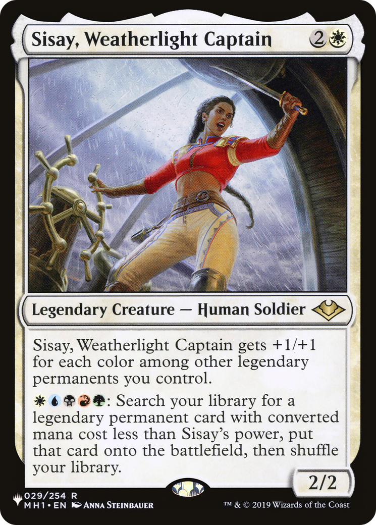 Sisay, Weatherlight Captain [Secret Lair: From Cute to Brute] | I Want That Stuff Brandon