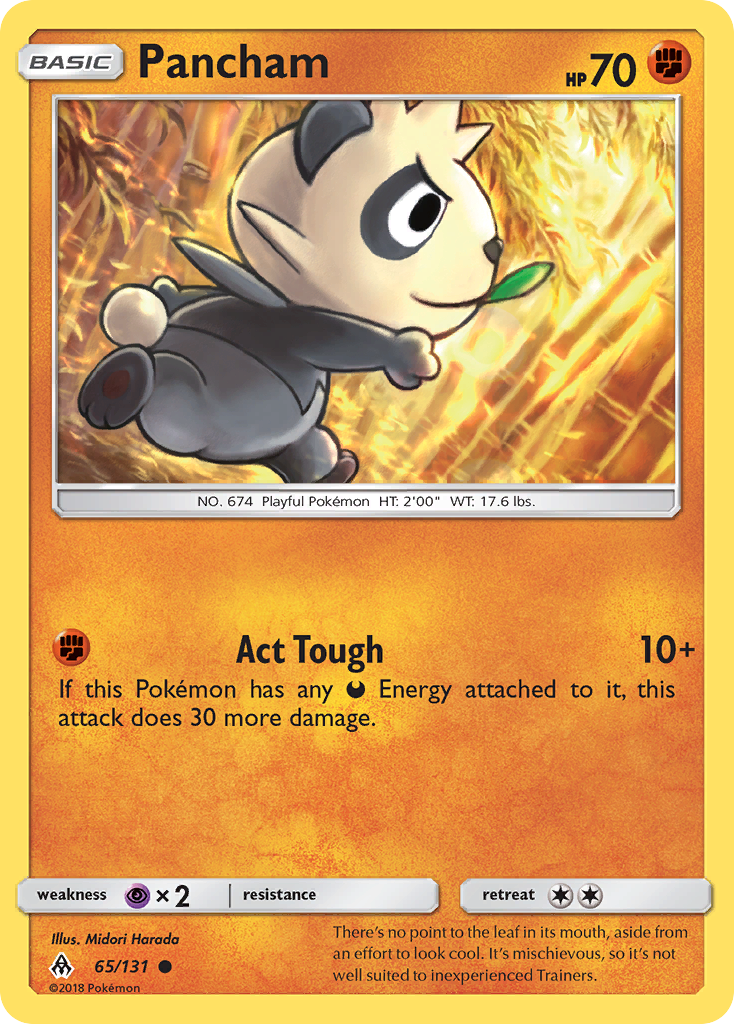 Pancham (65/131) [Sun & Moon: Forbidden Light] | I Want That Stuff Brandon