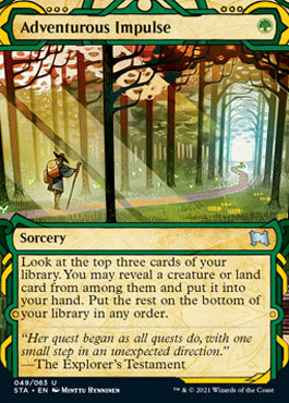 Adventurous Impulse [Strixhaven: School of Mages Mystical Archive] | I Want That Stuff Brandon