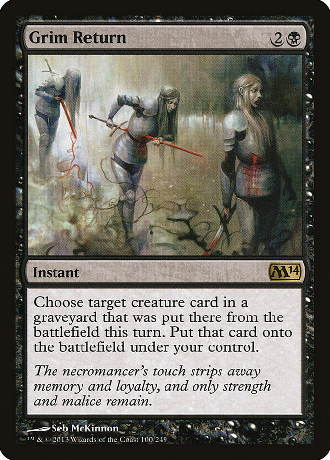 Grim Return [Magic 2014] | I Want That Stuff Brandon