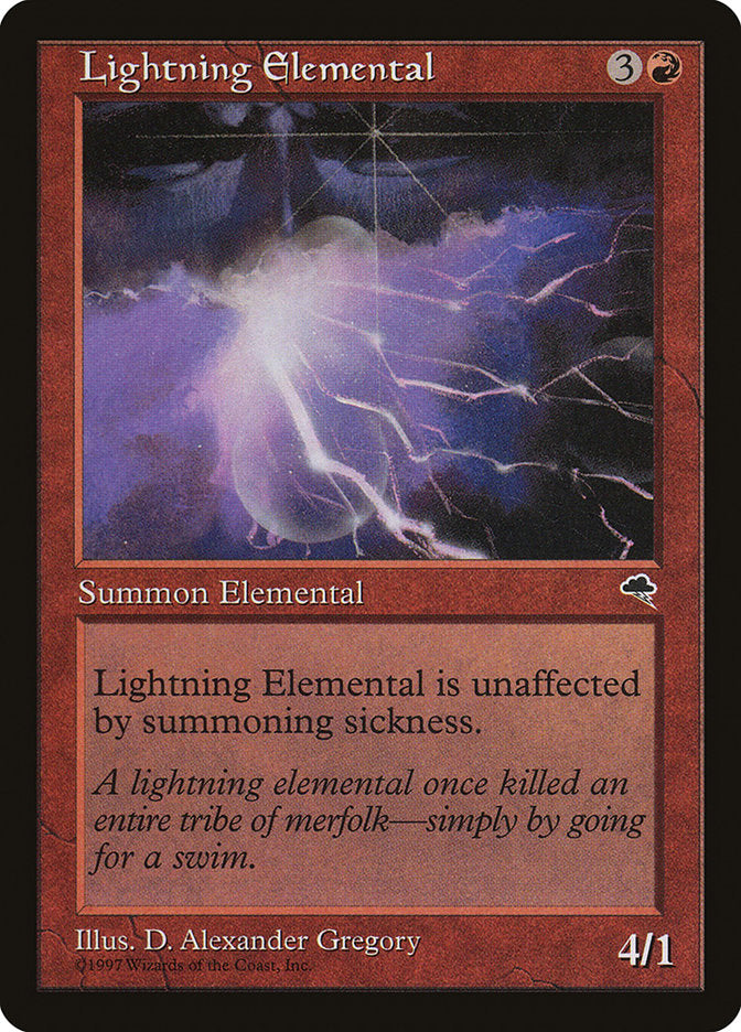 Lightning Elemental [Tempest] | I Want That Stuff Brandon