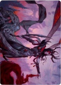 Drana, the Last Bloodchief Art Card [Zendikar Rising Art Series] | I Want That Stuff Brandon