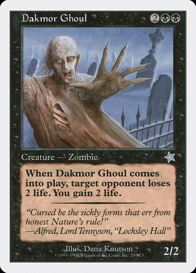 Dakmor Ghoul [Starter 1999] | I Want That Stuff Brandon