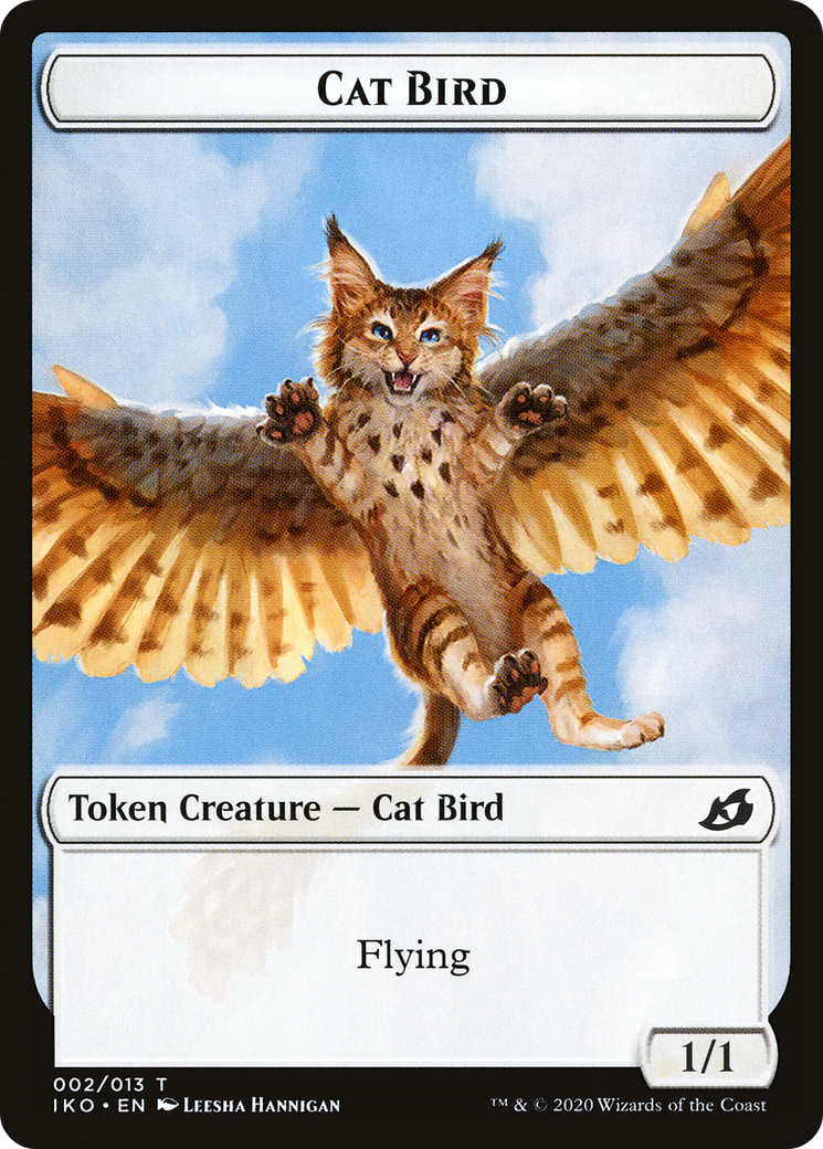 Cat Bird // Spirit Double-Sided Token [Starter Commander Decks] | I Want That Stuff Brandon