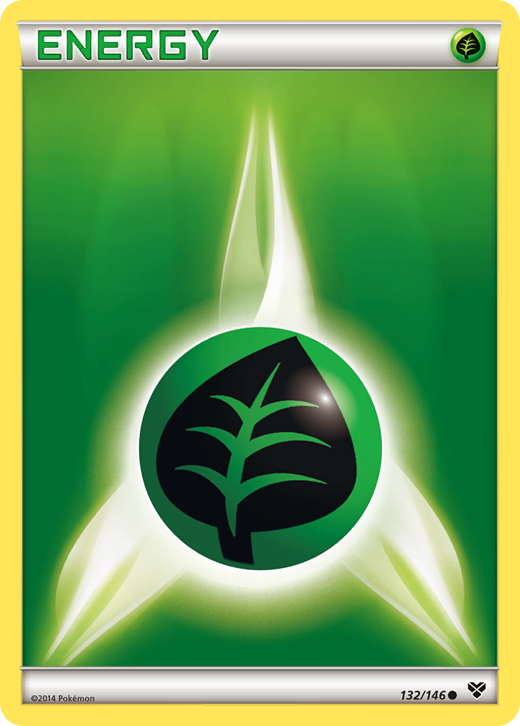 Grass Energy (132/146) [XY: Base Set] | I Want That Stuff Brandon