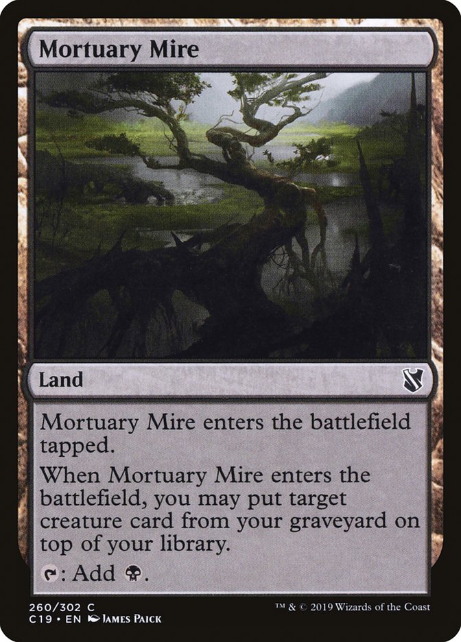 Mortuary Mire [Commander 2019] | I Want That Stuff Brandon
