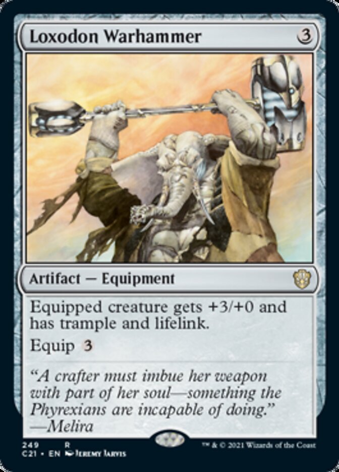 Loxodon Warhammer [Commander 2021] | I Want That Stuff Brandon