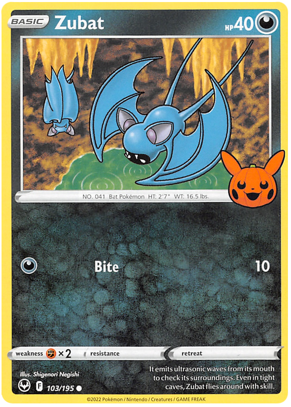 Zubat (103/195) [Trick or Trade 2023] | I Want That Stuff Brandon