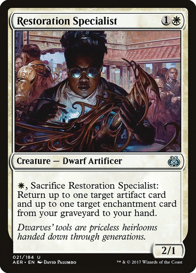 Restoration Specialist [Aether Revolt] | I Want That Stuff Brandon